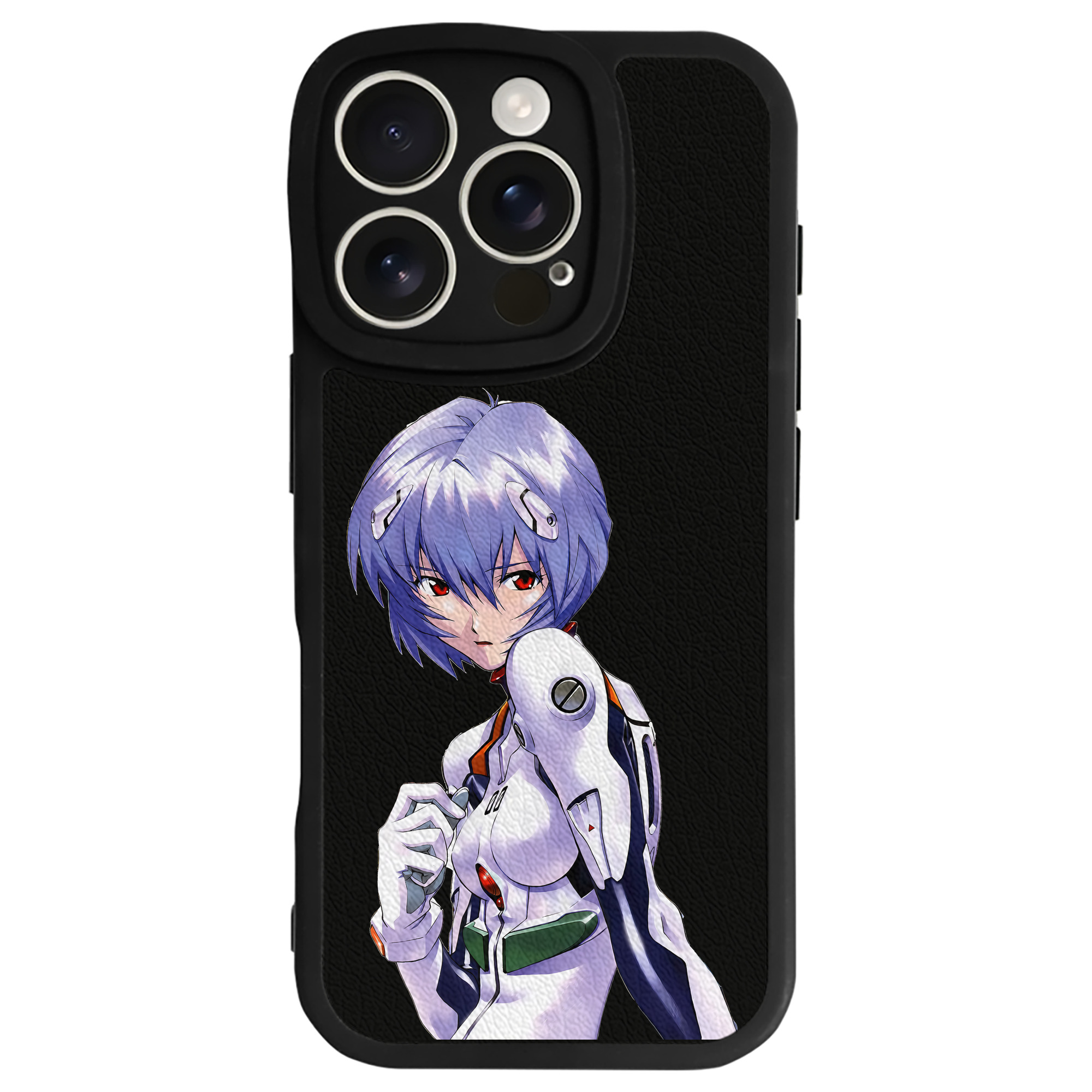 （画像用） EVA 新世紀エヴァンゲリオン 【iPhone 16シリーズ対応】シリコンスマホケース（レザー調） 材質：シリコン